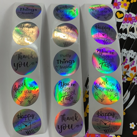 🆕 💀 Sugar Skull Poly Mailers Seller Shipping Bags New - Picture 6 of 7